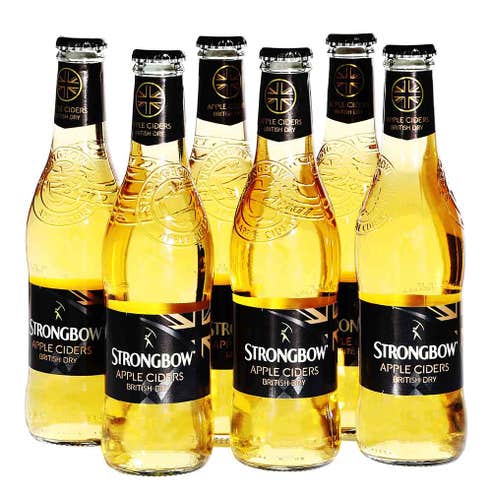 Strongbow Cider Bottles 33cl [6 Pack] - BMMI Shops same day alcohol home delivery
