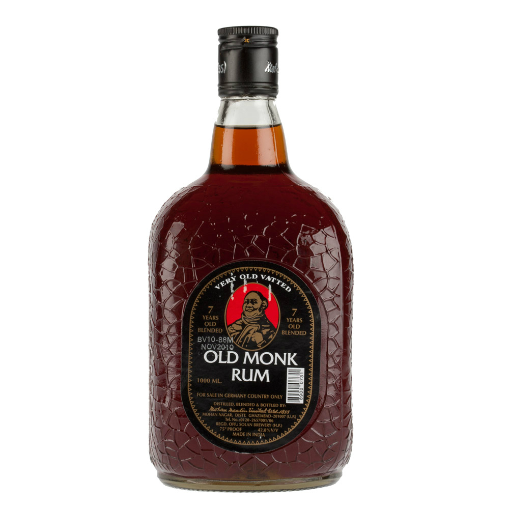 Old Monk Rum 75cl, Spirits – BMMI Shops same day alcohol home delivery