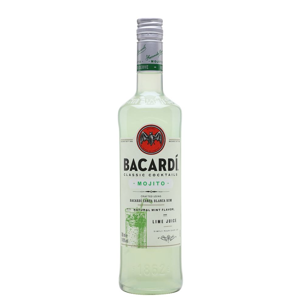 Bacardi Classic Cocktails Mojito 70cl right side image