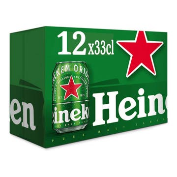 Heineken Can 33cl [12 Pack]  product front image
