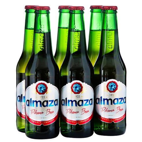 Almaza Bottles 33cl [6 Pack] - BMMI Shops same day alcohol home delivery