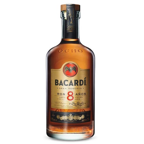 Bacardi 8 year old 70cl  product front image