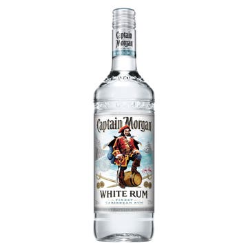 Captain Morgan White Rum 70cl - BMMI Shops same day alcohol home delivery