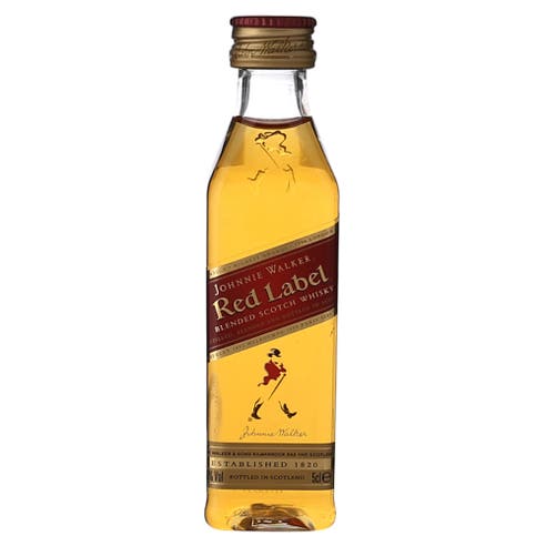 Johnnie Walker Red Mini 5cl - BMMI Shops same day alcohol home delivery