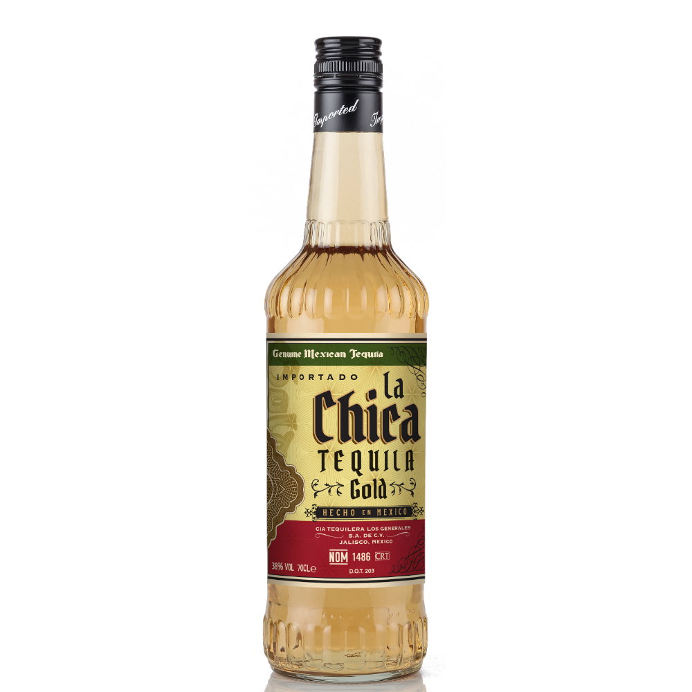 La Chica Gold Tequila 70cl - BMMI Shops same day alcohol home delivery