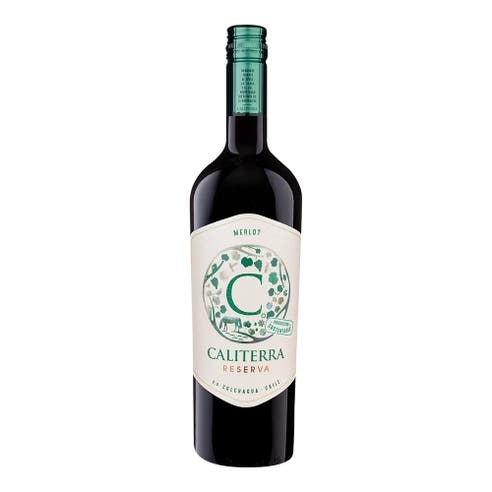 Caliterra Reserva Merlot 75cl - BMMI Shops same day alcohol home delivery