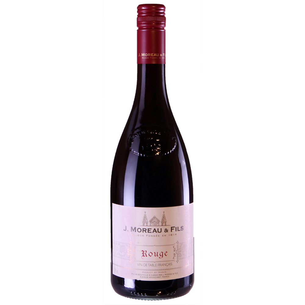 J. Moreau & Fils Rouge 75cl - BMMI Shops same day alcohol home delivery