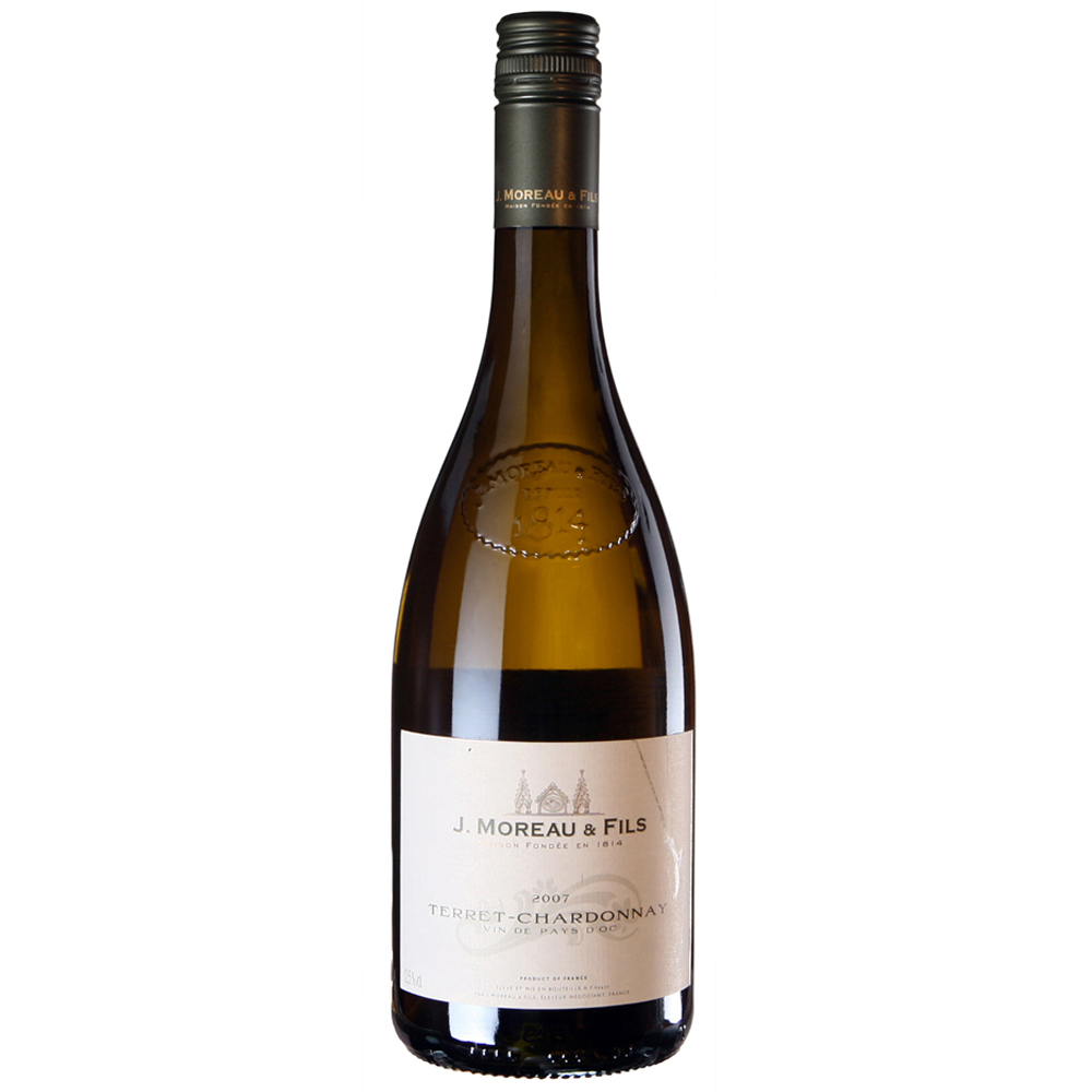 J. Moreau & Fils Terret Chardonnay 75cl - BMMI Shops same day alcohol home delivery