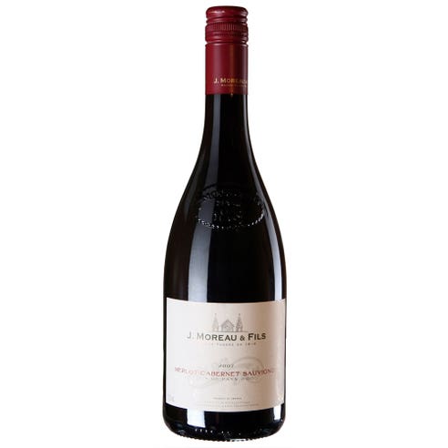 J. Moreau & Fils Merlot Cabernet 75cl - BMMI Shops same day alcohol home delivery