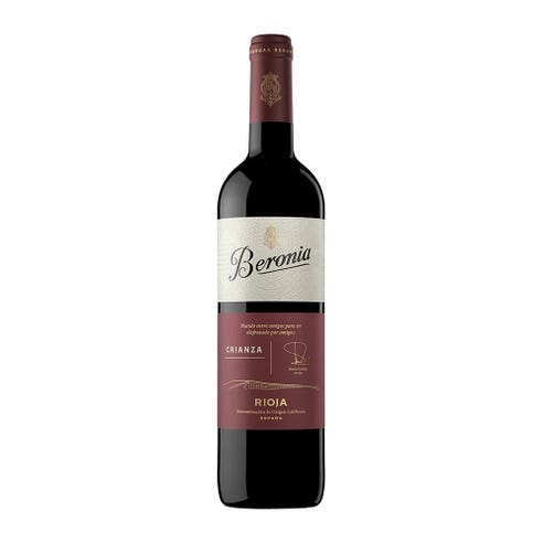 Beronia Crianza 75cl - BMMI Shops same day alcohol home delivery