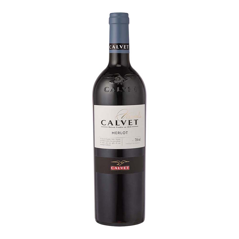 Calvet Varietals Merlot 75cl - BMMI Shops same day alcohol home delivery