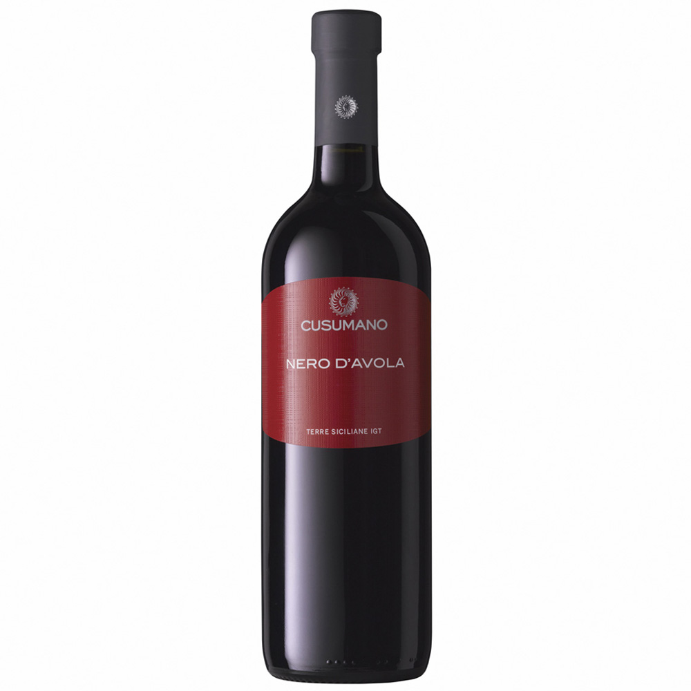 Nero dAvola IGT Terre Siciliane Cusumano 75cl - BMMI Shops same day alcohol home delivery