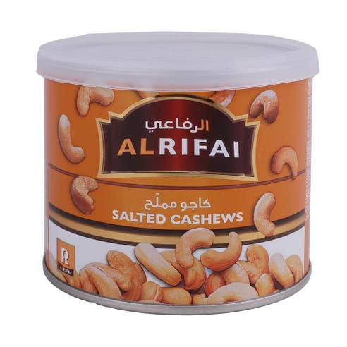 Al Rifai Salted Cashews Tin 110g - BMMI Shops same day alcohol home delivery
