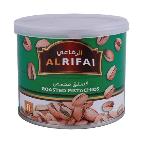 Al Rifai Roasted Pistachios Tin 110g - BMMI Shops same day alcohol home delivery