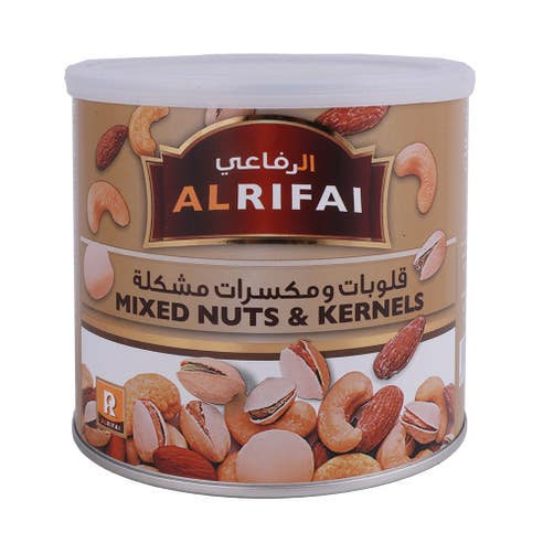 Al Rifai Mixed Nuts & Kernels Tin 220g - BMMI Shops same day alcohol home delivery
