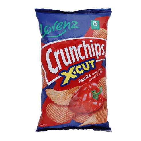 Lorenz Crunchips X-cut Paprika 85g - BMMI Shops same day alcohol home delivery