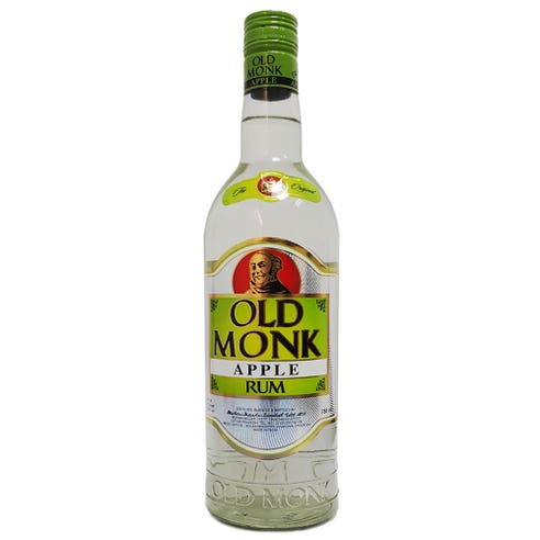 Old Monk Apple Rum 75cl - BMMI Shops same day alcohol home delivery