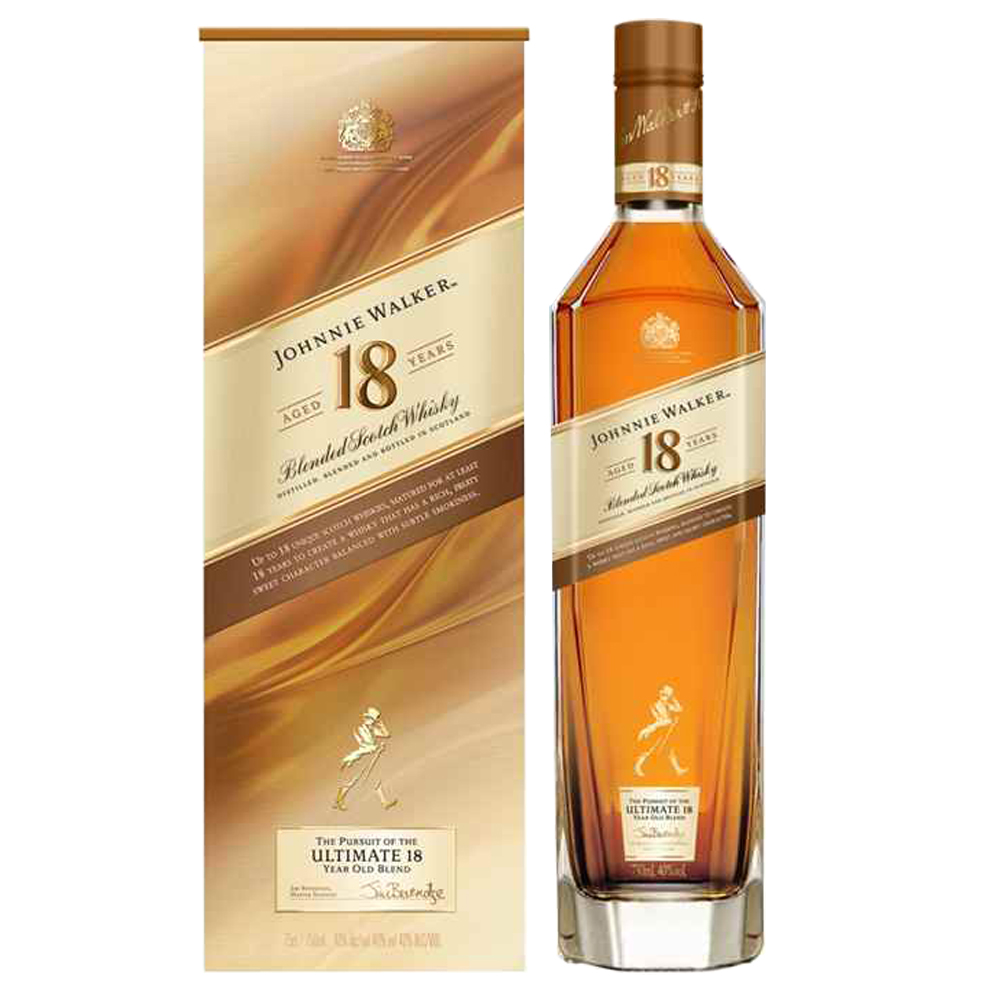 Johnnie Walker Aged 18Y 75cl - BMMI Shops same day alcohol home delivery
