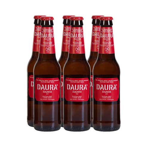 Estrella Daura Bottles [Gluten free] 33cl [6 Pack] - BMMI Shops same day alcohol home delivery