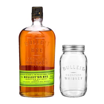 Bulleit 95 Rye 70cl - BMMI Shops same day alcohol home delivery