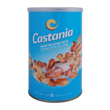 Castania Unsalted Mixed Nuts 450g - BMMI Shops same day alcohol home delivery