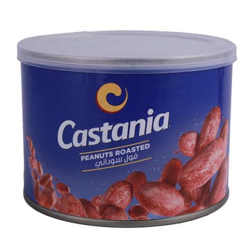 Castania Roasted Peanuts Small Can 170g - BMMI Shops same day alcohol home delivery