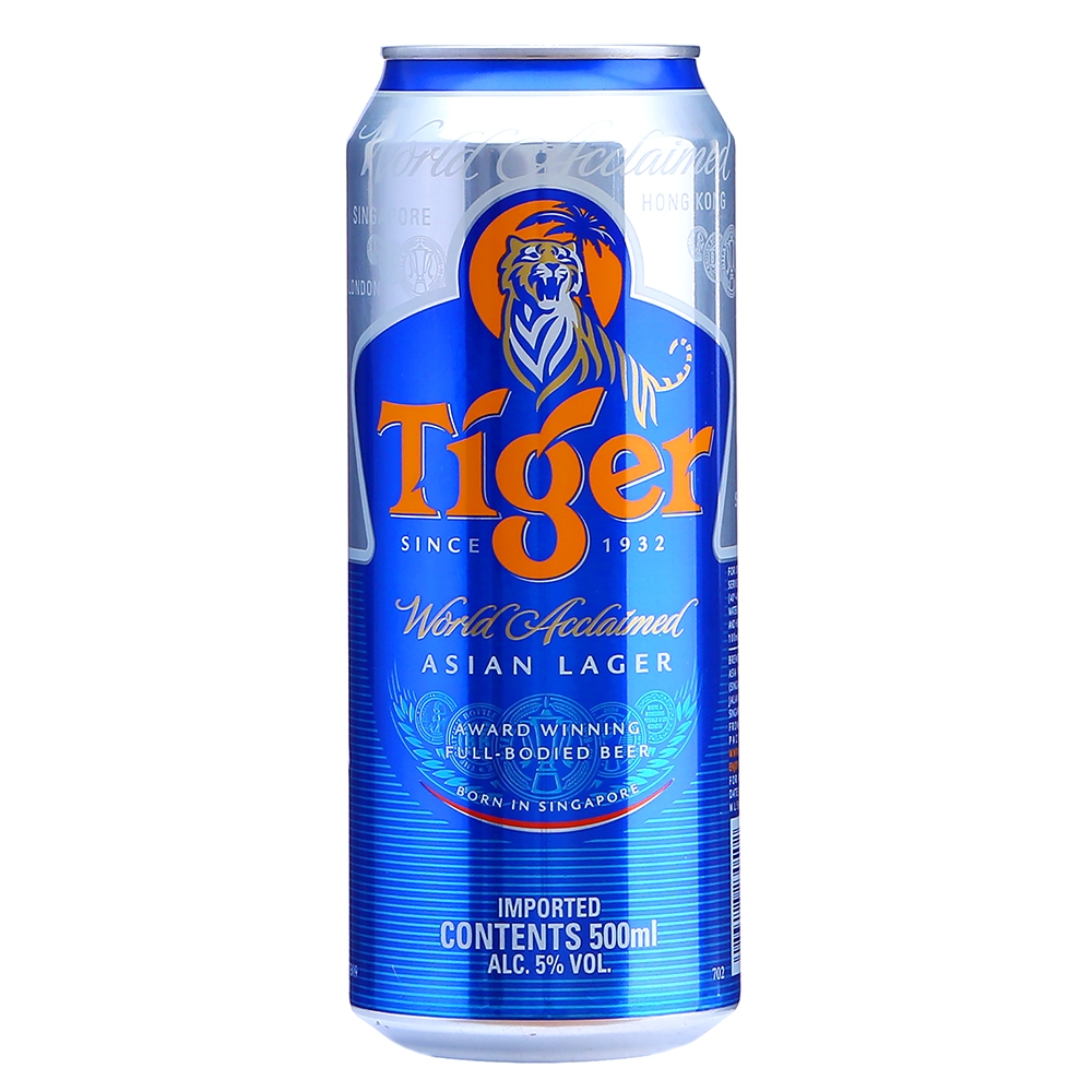 Tiger Beer can 50cl [6 Pack] 