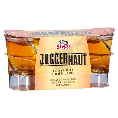Sling Shots Juggernaut 3cl [3 Pack] - BMMI Shops same day alcohol home delivery