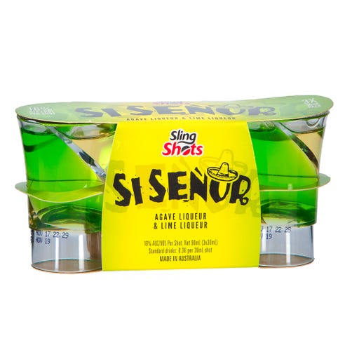 Sling Shots Si Sinor 3cl [3 Pack] - BMMI Shops same day alcohol home delivery
