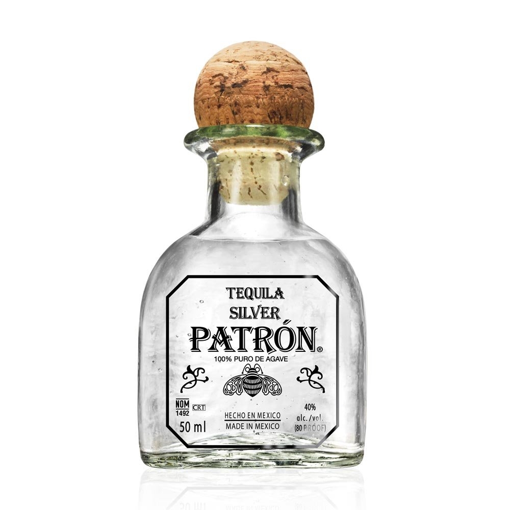 Patron Silver Tequila 5cl - BMMI Shops same day alcohol home delivery