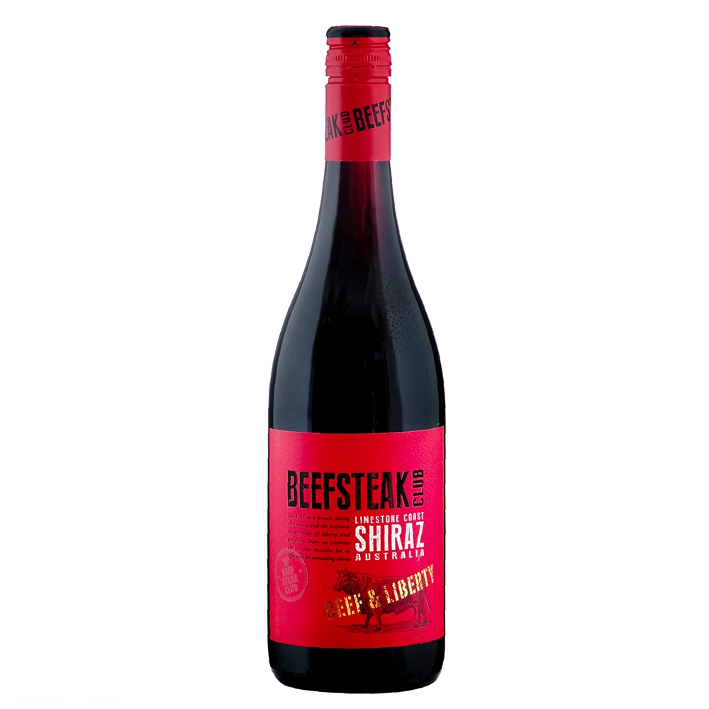 Beefsteak Shiraz 75cl - BMMI Shops same day alcohol home delivery