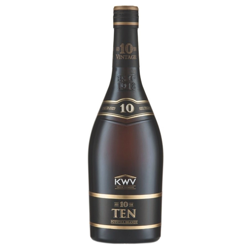 KWV 10 Year Old Brandy 75cl - BMMI Shops same day alcohol home delivery