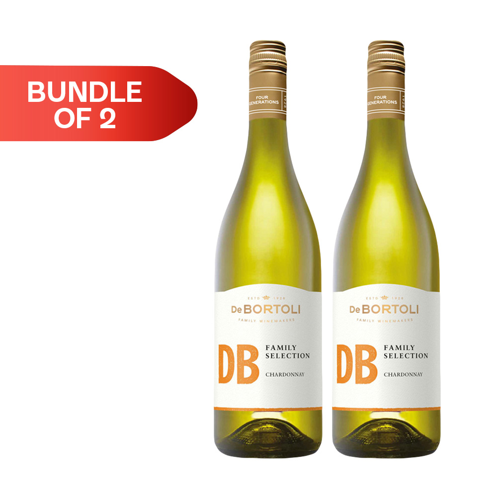 De Bortoli Family Selection Chardonnay 75cl [2 Pack] [Bundle Pack]
