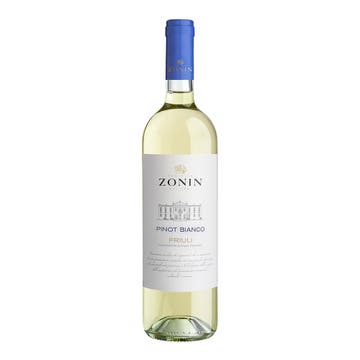 Zonin Pinot BiancoÂ  Fruili D.O.C 75cl - BMMI Shops same day alcohol home delivery