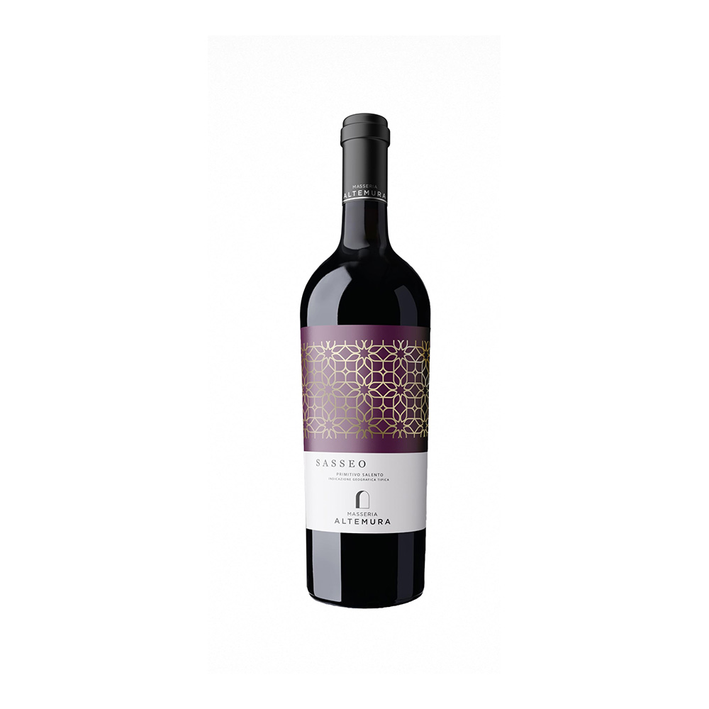 Sasseo Primitivo I.G.T. Salento 75cl - BMMI Shops same day alcohol home delivery
