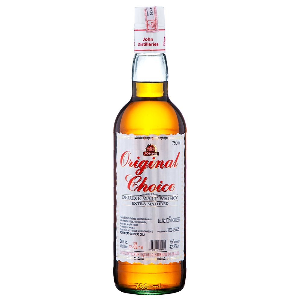Original Choice Deluxe Malt Whisky 75cl - BMMI Shops same day alcohol home delivery