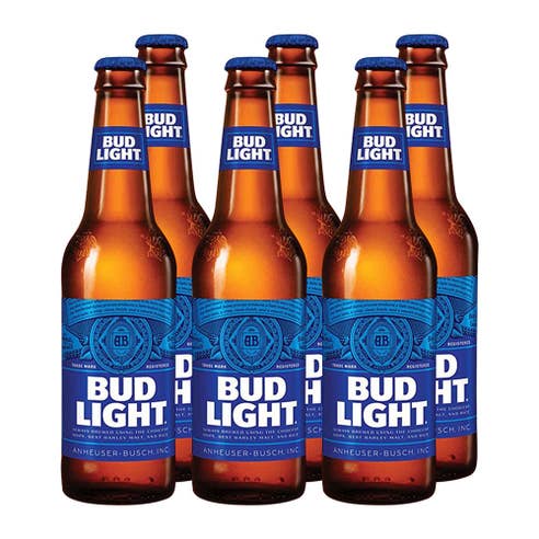 Bud Light BottleÃ‚Â 30clÃ‚Â [6 Pack] - BMMI Shops same day alcohol home delivery