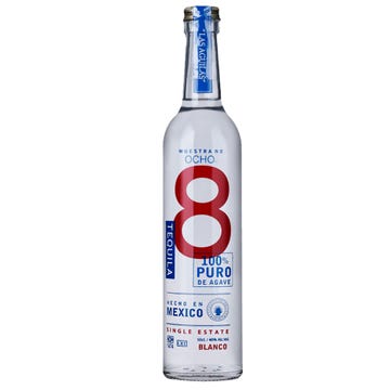 Ocho Blanco Tequila 50cl - BMMI Shops same day alcohol home delivery
