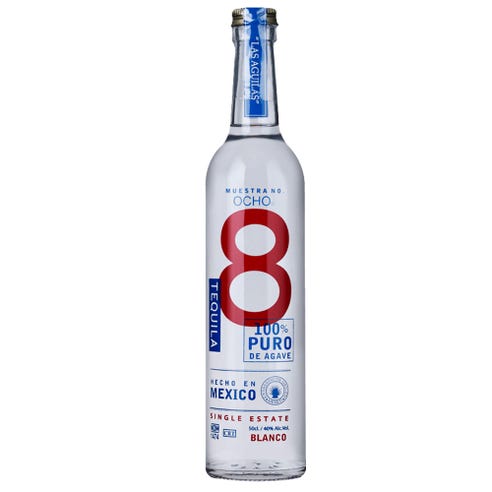 Ocho Blanco Tequila 50cl - BMMI Shops same day alcohol home delivery