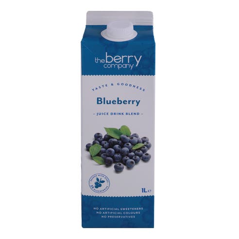 The Berry Company Blueberry Juice Drink Blend 1L - BMMI Shops same day alcohol home delivery