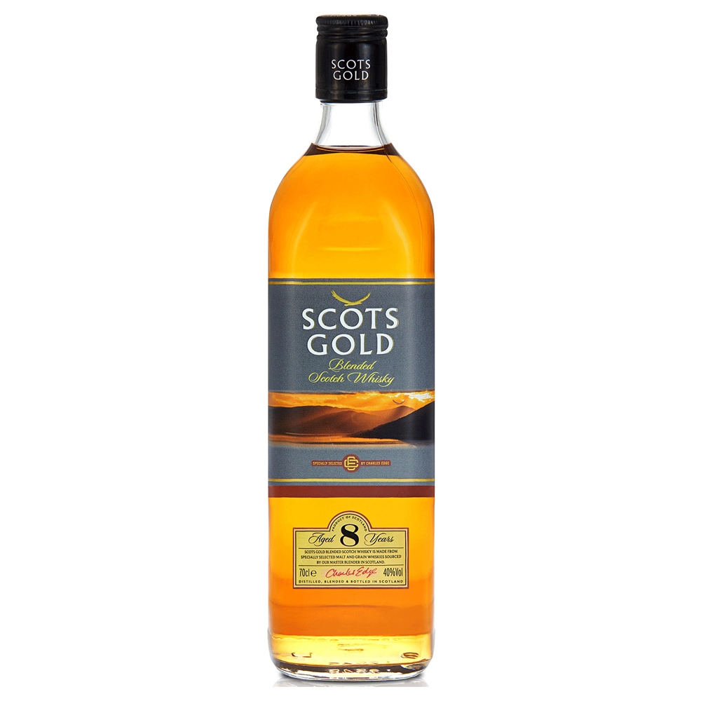 Scots Gold Silver 8 Year Old 75cl, Spirits