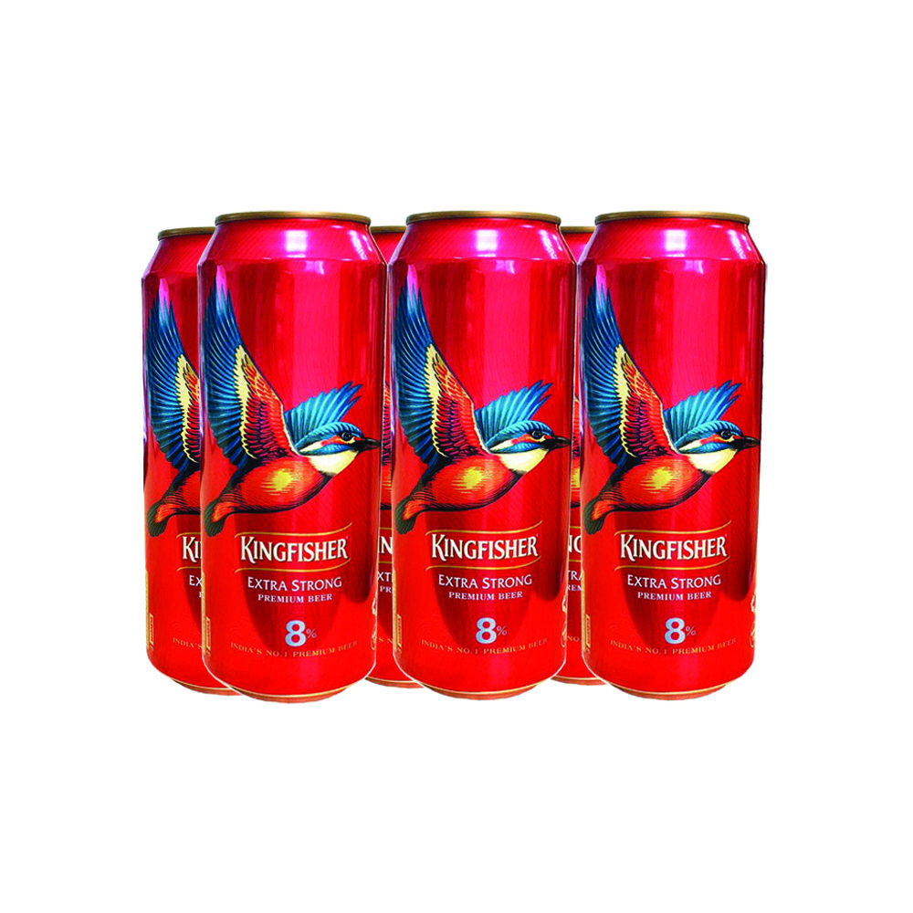 Kingfisher Red Strong 50cl [6 Pack] - BMMI Shops same day alcohol home delivery