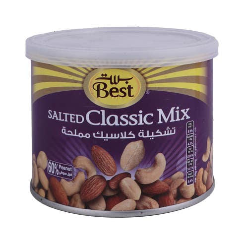 Best Salted Classic Mixed Nuts In Cans 110g - BMMI Shops same day alcohol home delivery