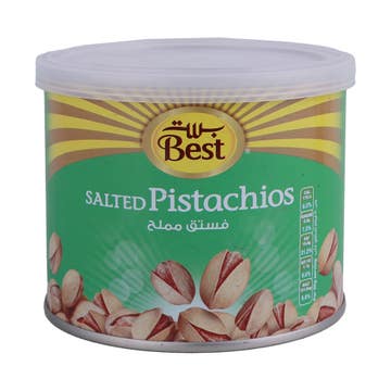 Best Salted Pistachios In Can Small 110g - BMMI Shops same day alcohol home delivery