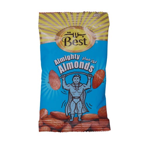 Best Almighty Almonds Pouch 13g - BMMI Shops same day alcohol home delivery