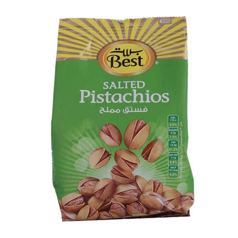 Best Salted Pistachios In Pouch 150g - BMMI Shops same day alcohol home delivery