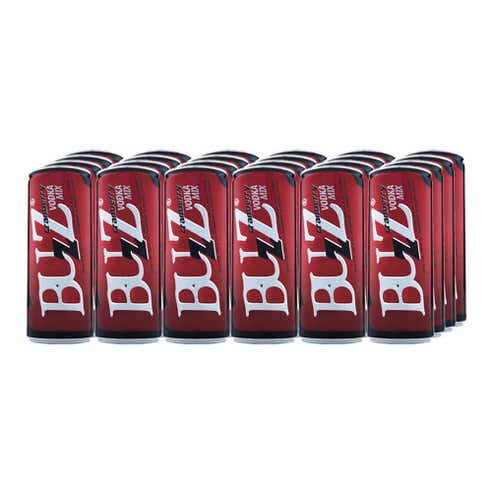 Buzz Cranberry 10% Cans 25cl [24 Pack] - BMMI Shops same day alcohol home delivery