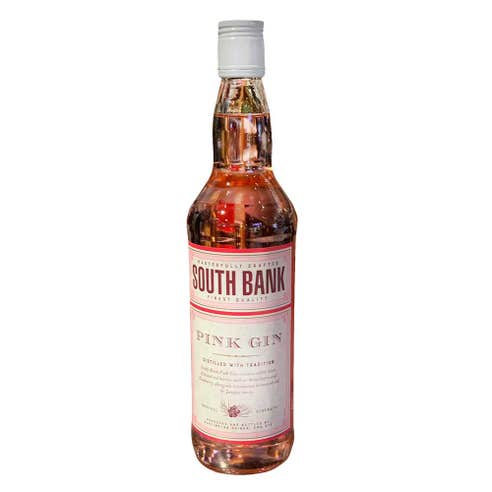 South Bank Pink Gin 70cl - BMMI Shops same day alcohol home delivery