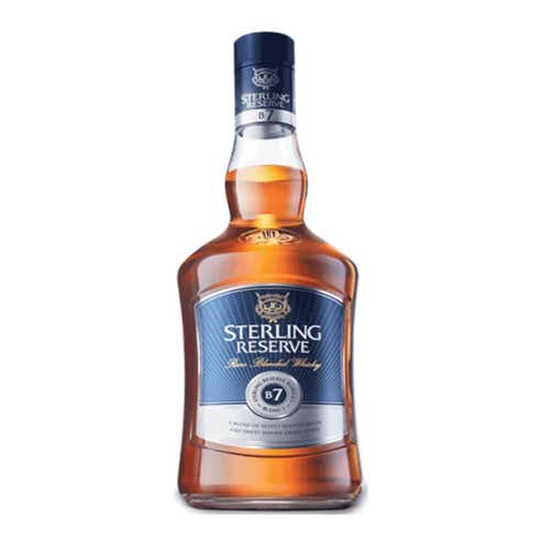 Sterling Reserve B7 Blended Whisky 75cl - BMMI Shops same day alcohol home delivery