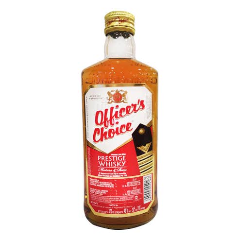 Officer's Choice Red Whisky 37.5cl - BMMI Shops same day alcohol home delivery
